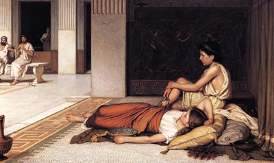 After The Dance John William Waterhouse